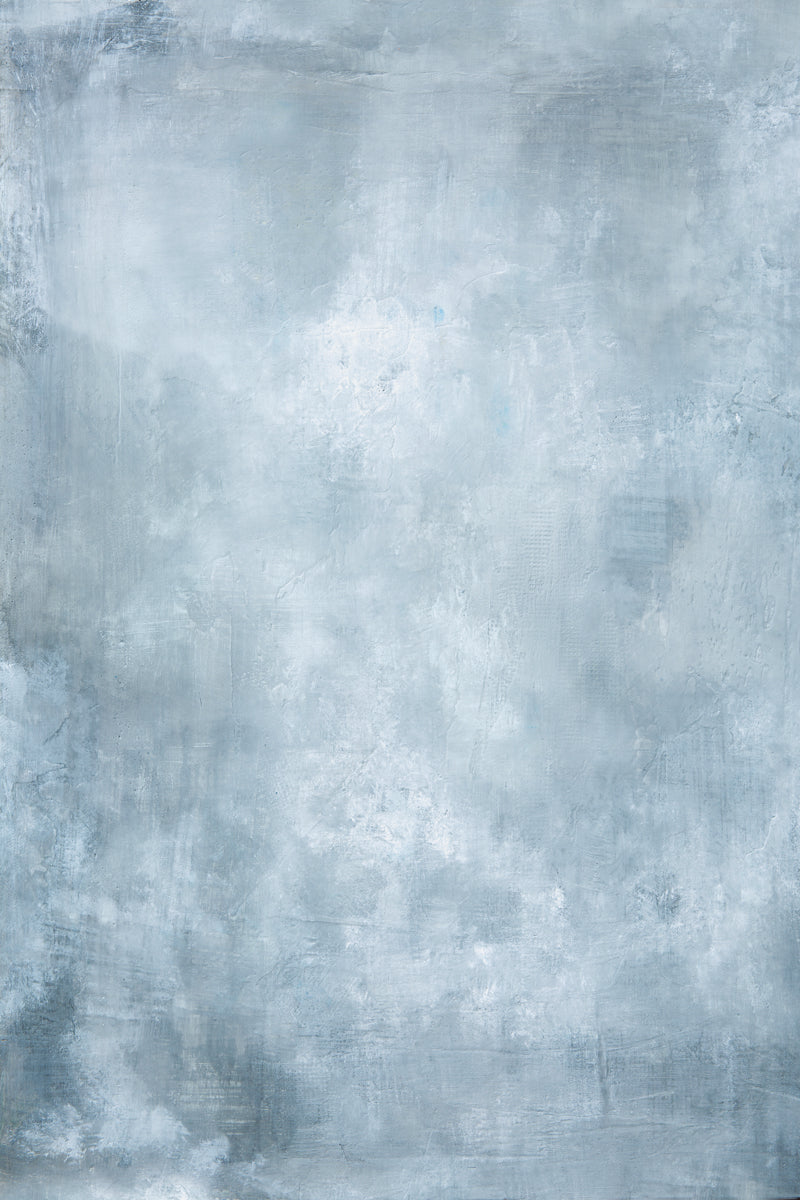 Light & airy blue painted photography surface