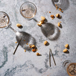 Atlas Food Photography Background with nuts and wine