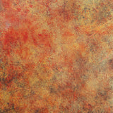 Bold and colorful orange and red painted photography surface