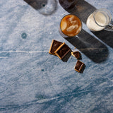 Cleo Food Photography Background with cookies and iced coffee