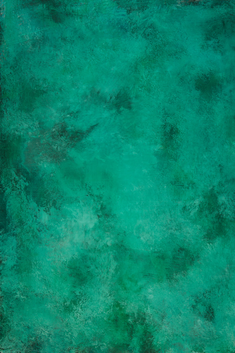 Green painted photography surface