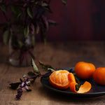 George Food Photography Background with oranges