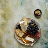 Greta Food Photography Background with cheese and fruit