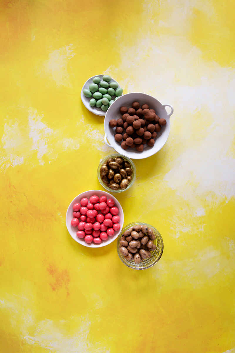Magnolia Food Photography Background with candies