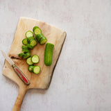 Margot Food Photography Background with sliced cucumbers