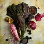 Maria Food Photography Background with vegetables and spices