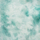 Painted turquoise food and product photography surface