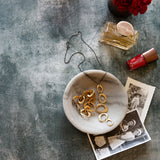 Oliver Food Photography Background with flowers, photos and jewelry