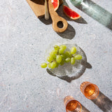 Pax Food Photography Background with cheese and grapes