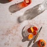 Ruby Food Photography Background with persimmons