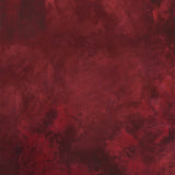 Deep red painted photography surface