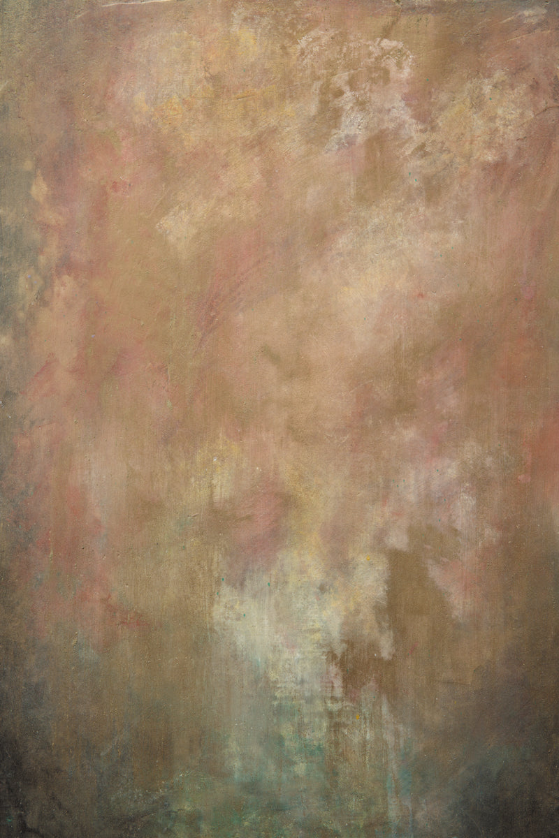 Rose gold painted photography surface
