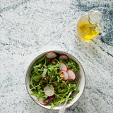 Tate Food Photography Background with bowl of salad