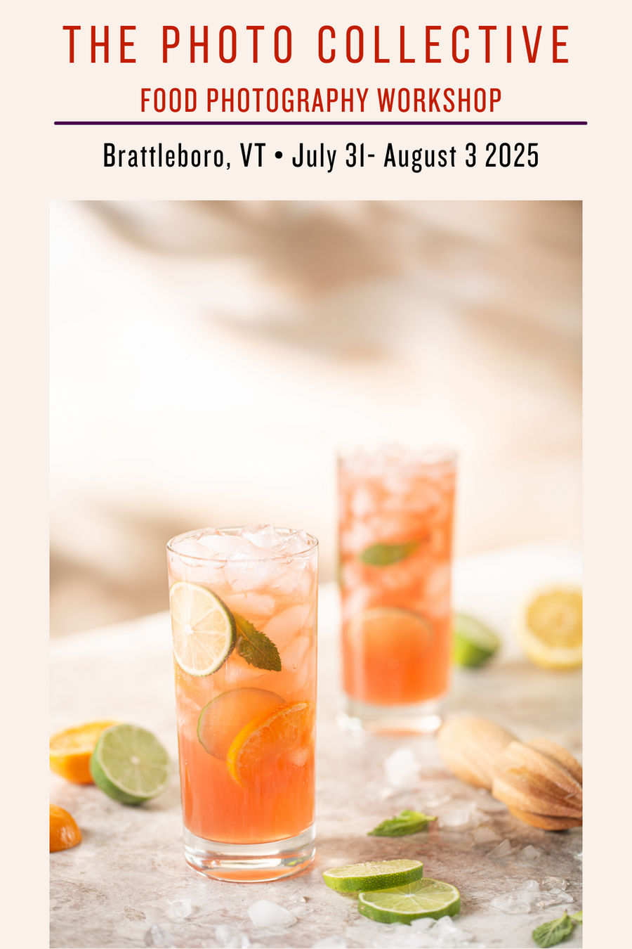 The Photo Collective Food Photography Workshop