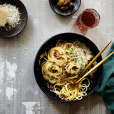 Ace Food Photography Background with bowl of pasta