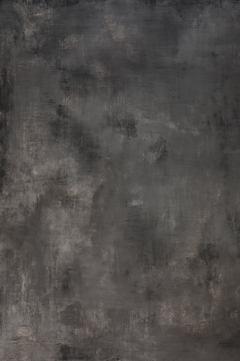 Dark and moody charcoal gray photography surface