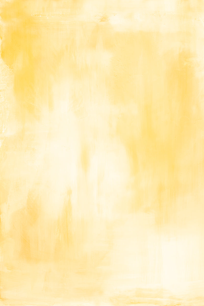 Light and airy yellow painted photography surface