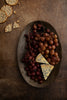 Bruno Food Photography Background with grapes and cheese