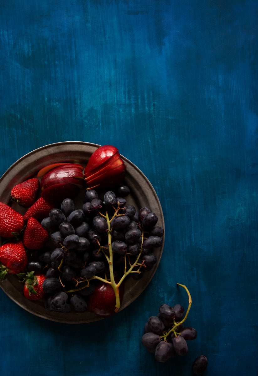 Nina Food Photography Background with fruit