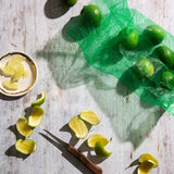 Olive Food Photography Background with limes