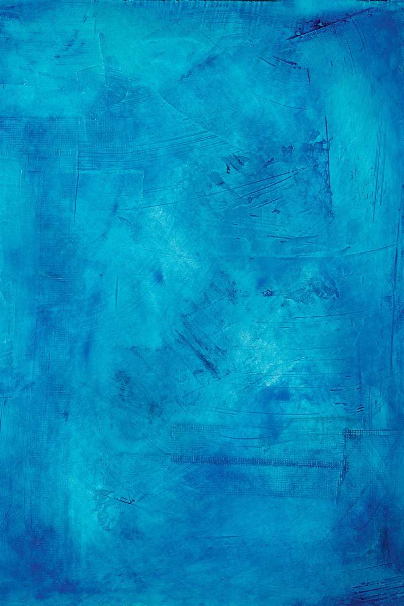 Painted dark blue photography surface