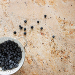 Prue Food Photography Background with blueberries