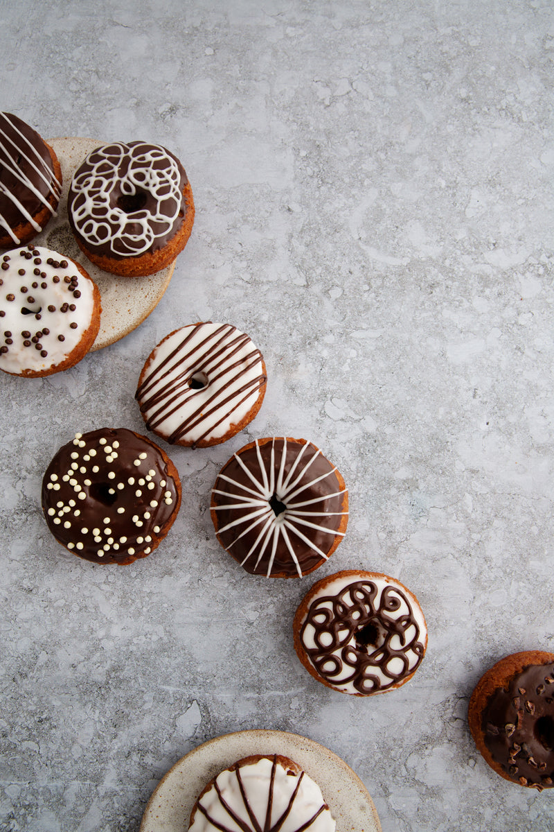 Titus Food Photography Background with Donuts